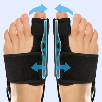 BunioAlign™ Bunion Corrector – Toe Alignment with Adjustable Support Straps