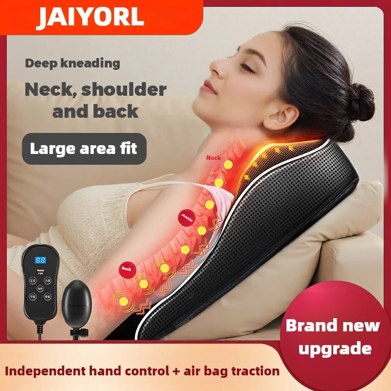 ShiatsuEase™ Electric Neck & Back Massager – Deep Tissue Pain Relief & Muscle Relaxation