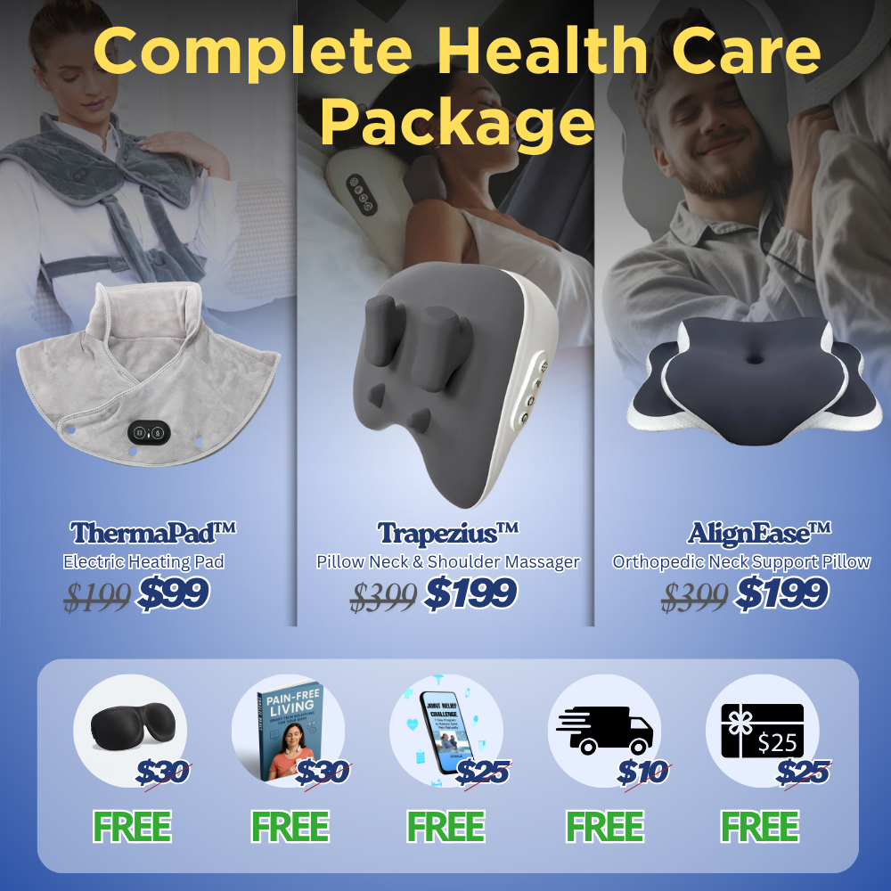 Trapezius™ Pillow Neck & Shoulder Massager