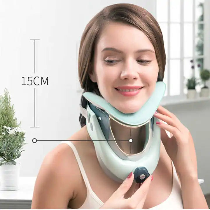 CerviAlign™ Adjustable Neck Stretcher Collar – Cervical Traction Device for Pain Relief & Support
