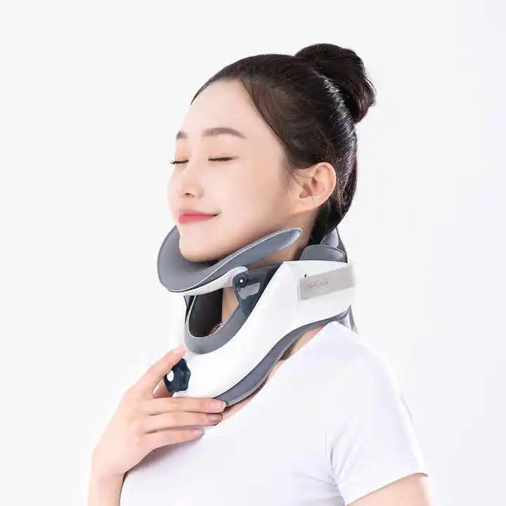 CerviAlign™ Adjustable Neck Stretcher Collar – Cervical Traction Device for Pain Relief & Support