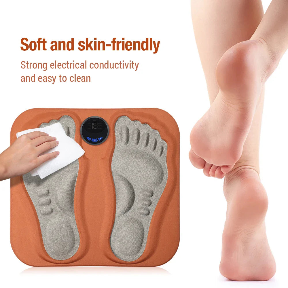 NeuroPulse™ EMS Foot Massager Pad – Portable Muscle Stimulation & Relaxation Device