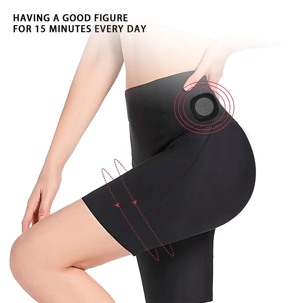 ToneFlex™ EMS Yoga Shorts – Muscle Toning & Pain Relief Wearable Fitness Gear