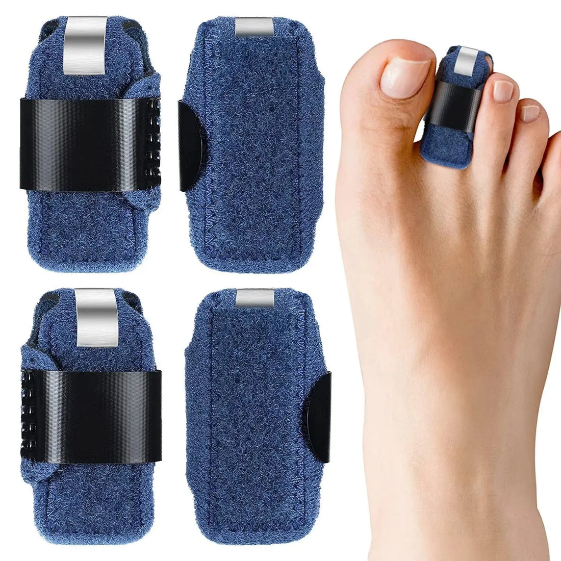 ToeAlign™ Hammer Toe Corrector – Orthotic Splints & Wraps for Toe Alignment