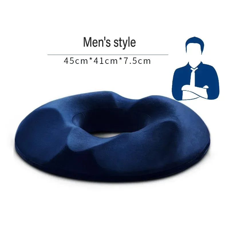 ComfortRing™ Orthopedic Donut Pillow – Tailbone & Coccyx Support Cushion for Pain Relief