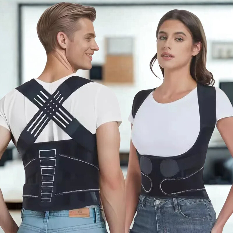 AlignPro™ Premium Posture Corrector – Back Support Brace for Pain Relief & Spinal Alignment
