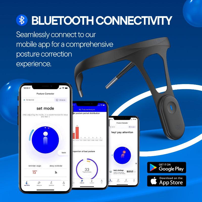 PostureSense™ Smart Posture Corrector Device – Adjustable Back Support & Alignment Trainer