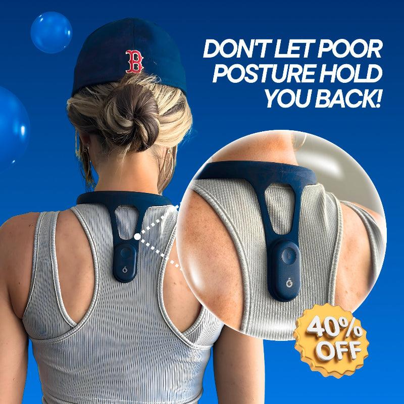 PostureSense™ Smart Posture Corrector Device – Adjustable Back Support & Alignment Trainer